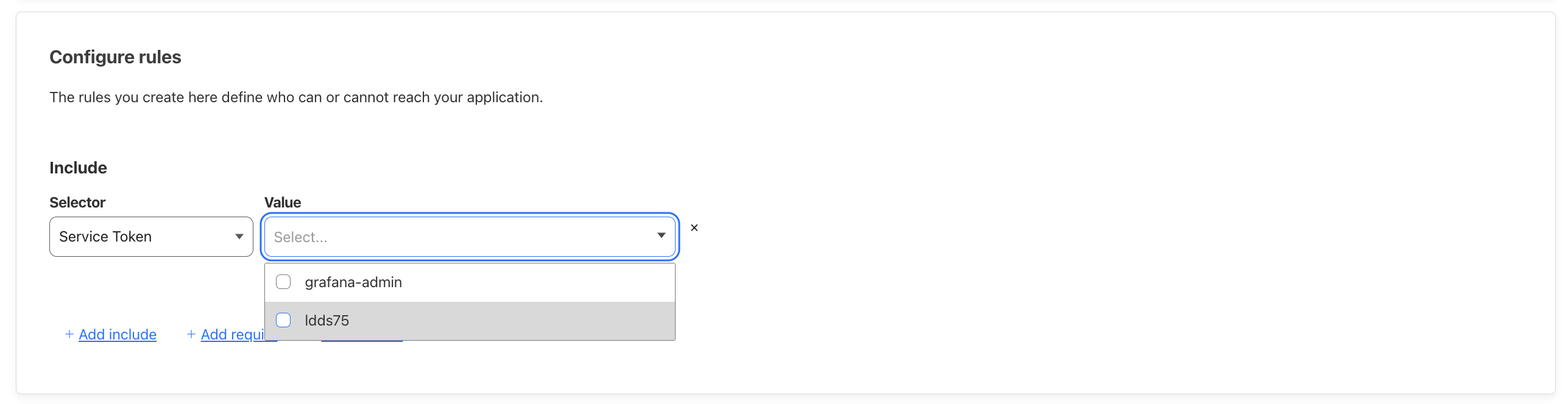 Configure Policy for your LDDS75 Zero Trust Application